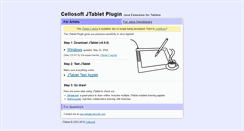 Desktop Screenshot of jtablet.cellosoft.com